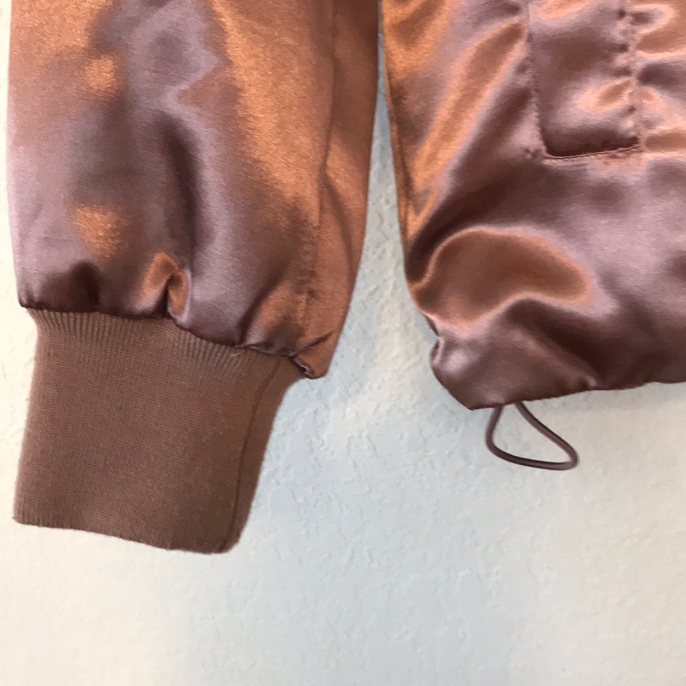 Topshop metallic bomber jacket - Picture 3 of 8